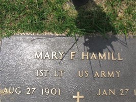 Mary F. Mumaw Hamill