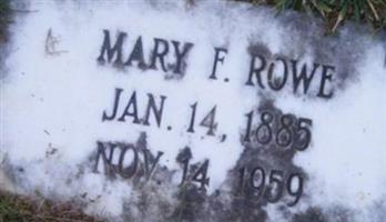 Mary F. Rowe