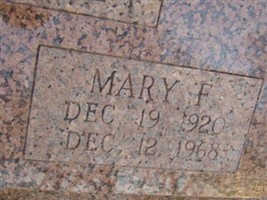 Mary F. Sullivan Mary F. Sullivan