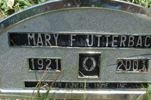 Mary F. Utterback Mary F. Utterback