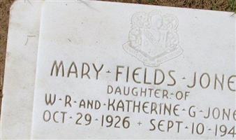 Mary Fields Jones