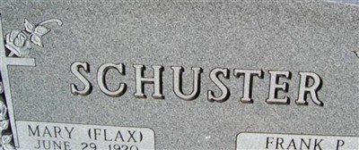 Mary Flax Schuster Mary Flax Schuster