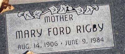 Mary Ford Rigby