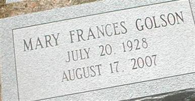 Mary Frances Golson