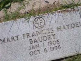 Mary Frances Haydel Baudry