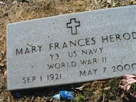 Mary Frances Herod