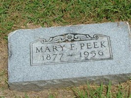 Mary Frances Houston Peek