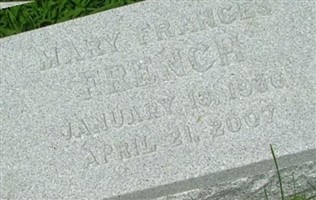 Mary Frances Keller French Mary Frances Keller French