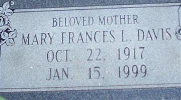 Mary Frances L. Davis