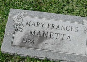 Mary Frances Manetta Mary Frances Manetta