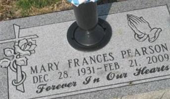 Mary Frances Pearson