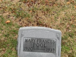 Mary Frances Pool