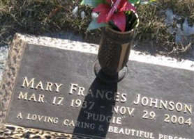 Mary Frances "Pudgie" Johnson