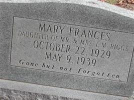 Mary Frances Riggs