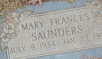 Mary Frances Saunders