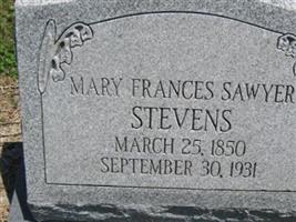 Mary Frances Sawyer Stevens