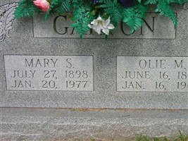 Mary Frances Spicer Garton