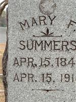 Mary Francis Elam Summers
