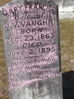 Mary Francis Vaughn Mary Francis Vaughn