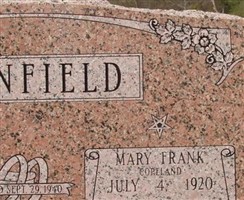 Mary Frank Cortland Stanfield