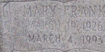 Mary Frank Farmer