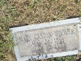 Mary Gaston Hoover Mary Gaston Hoover
