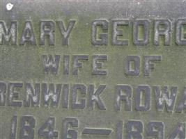 Mary George Rowan