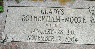 Mary Gladys Rotherham-Moore Mary Gladys Rotherham-Moore