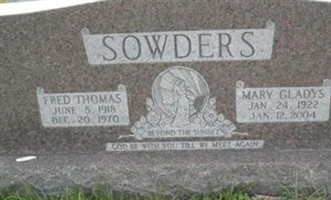 Mary Gladys Sowders Mary Gladys Sowders