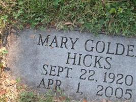 Mary Golden Hicks