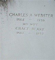 Mary Grace Blake Webster Mary Grace Blake Webster