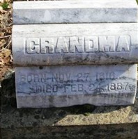 Mary "Grandma" Herr Wetzel Mary "Grandma" Herr Wetzel