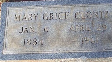 Mary Grice Clontz Mary Grice Clontz