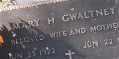 Mary H. Gwaltney