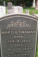 Mary H. Tinsman Mary H. Tinsman