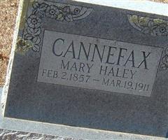 Mary Haley Cannefax
