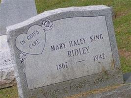 Mary Haley King Ridley