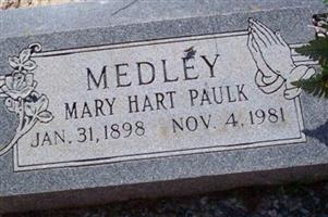 Mary Hart Paulk Medley