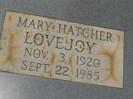 Mary Hatcher Lovejoy