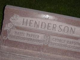 Mary Hazel Parker Henderson