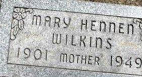 Mary Hennen Wilkins