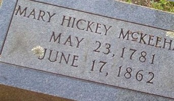 Mary Hickey McKeehan Mary Hickey McKeehan
