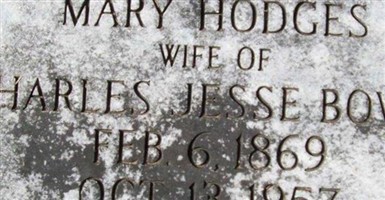 Mary Hodges Bowen