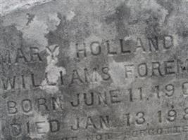 Mary Holland Williams Foreman
