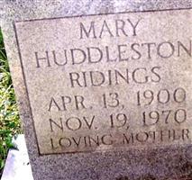 Mary Huddleston Ridings