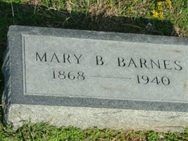 Mary I Baxter Barnes