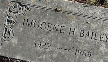 Mary Imogene Hammond Bailey