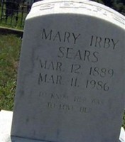 Mary Irby Sears