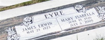 Mary Isabella Eyre Mary Isabella Eyre