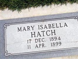 Mary Isabella Hatch